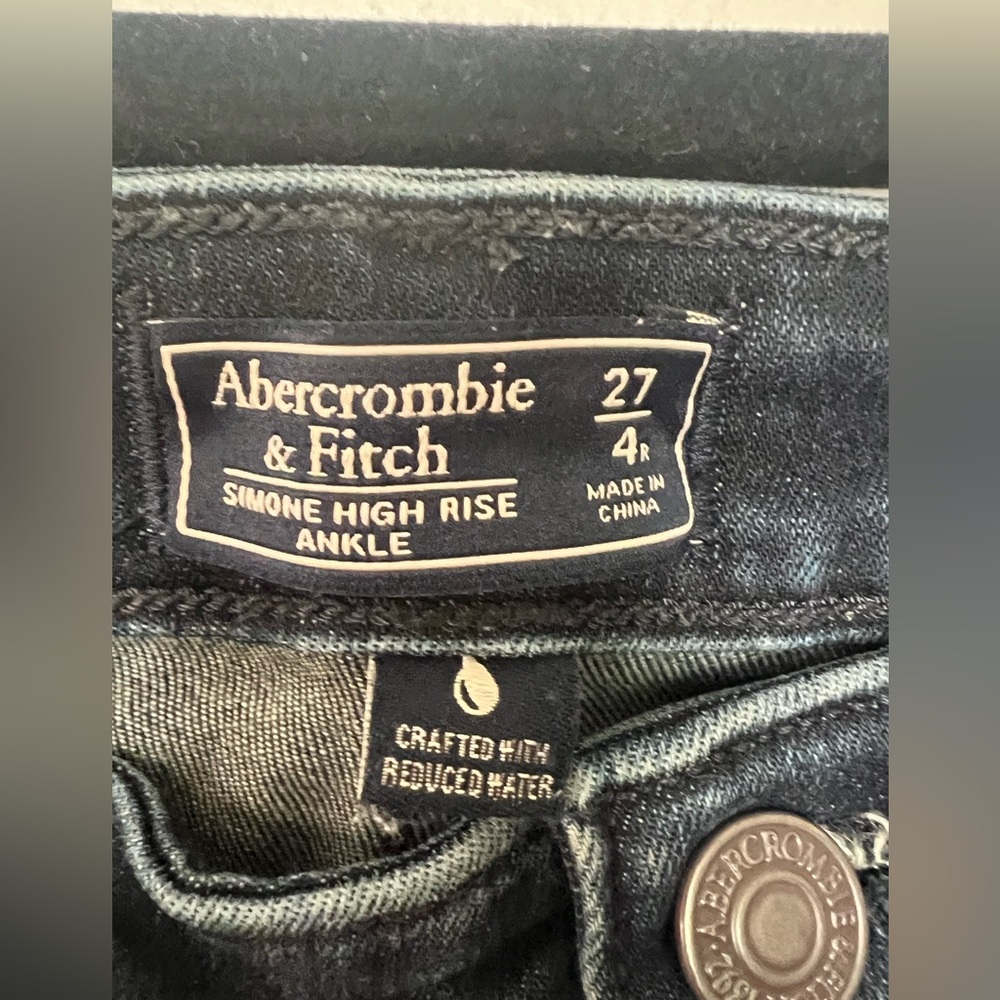 Abercrombie Simone High Rise Ankle Jean